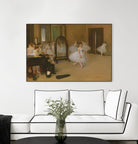 The Dancing Class by Edgar Degas on GIANT ART - brown fashion