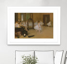 The Dancing Class by Edgar Degas on GIANT ART - brown fashion