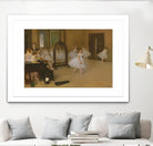 The Dancing Class by Edgar Degas on GIANT ART - brown fashion