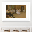 The Dancing Class by Edgar Degas on GIANT ART - brown fashion