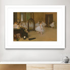 The Dancing Class by Edgar Degas on GIANT ART - brown fashion