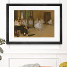 The Dancing Class by Edgar Degas on GIANT ART - brown fashion