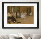 The Dancing Class by Edgar Degas on GIANT ART - brown fashion