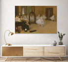 The Dancing Class by Edgar Degas on GIANT ART - brown fashion