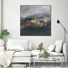 Mountains in the Mist II by Joyce Combs on GIANT ART - abstract