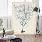 Indigo Coral III by Vision Studio on GIANT ART - blue tropical