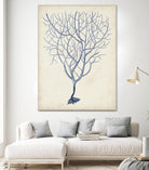 Indigo Coral III by Vision Studio on GIANT ART - blue tropical