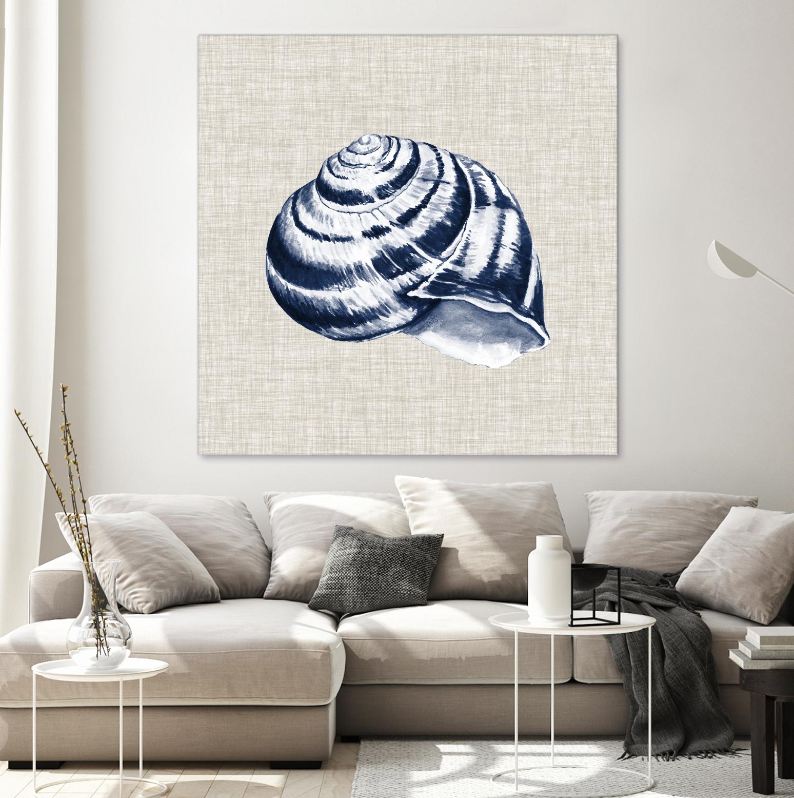 Ocean Memento I by Vision Studio on GIANT ART - blue tropical