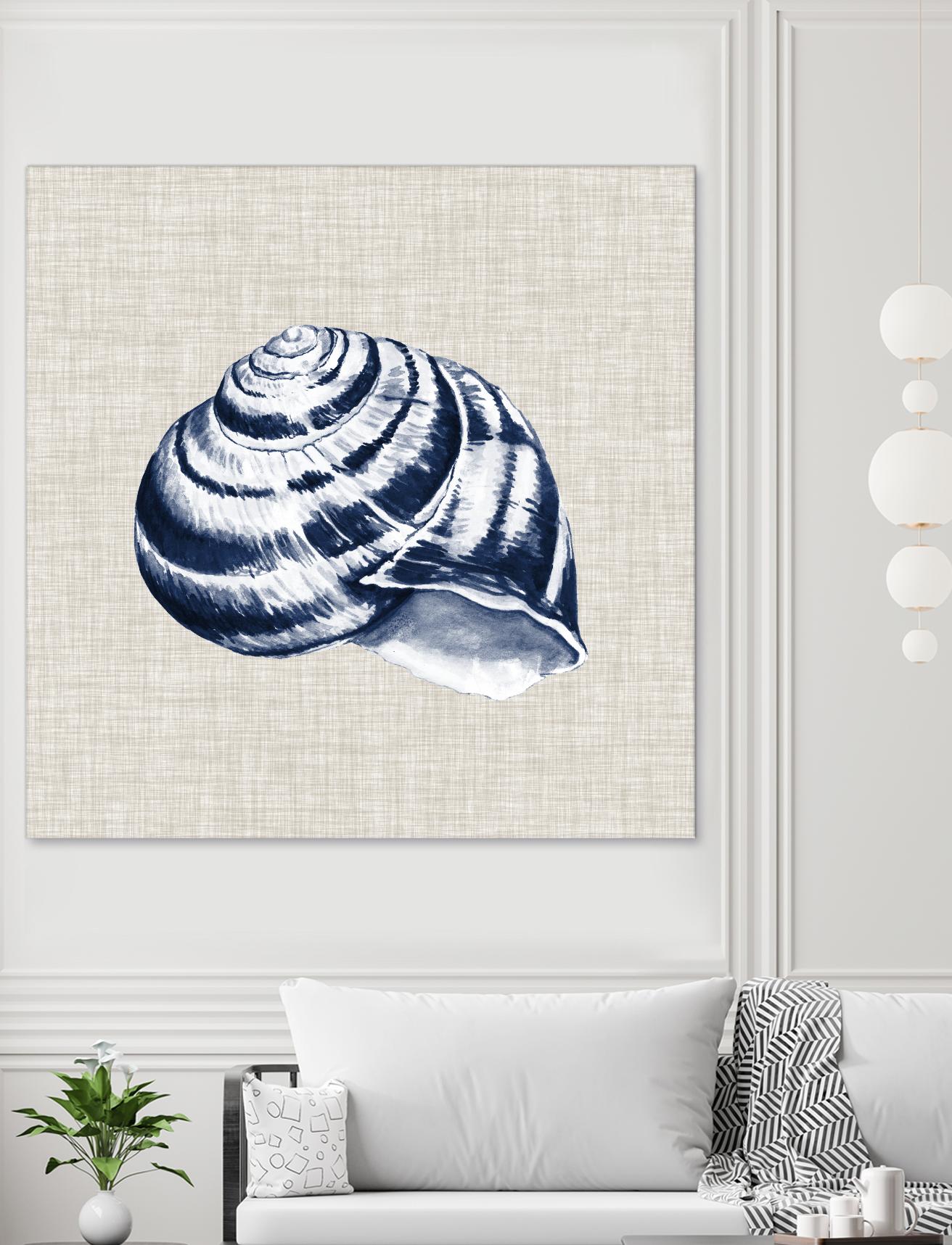 Ocean Memento I by Vision Studio on GIANT ART - blue tropical