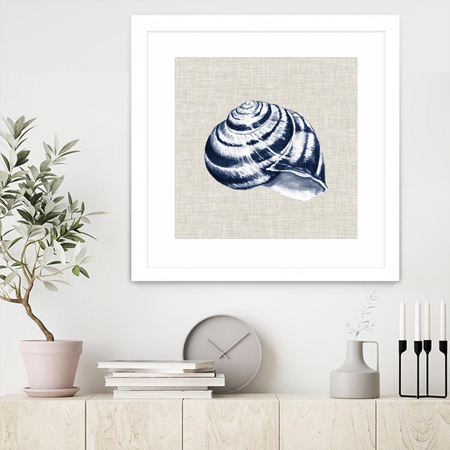 Ocean Memento I by Vision Studio on GIANT ART - blue tropical