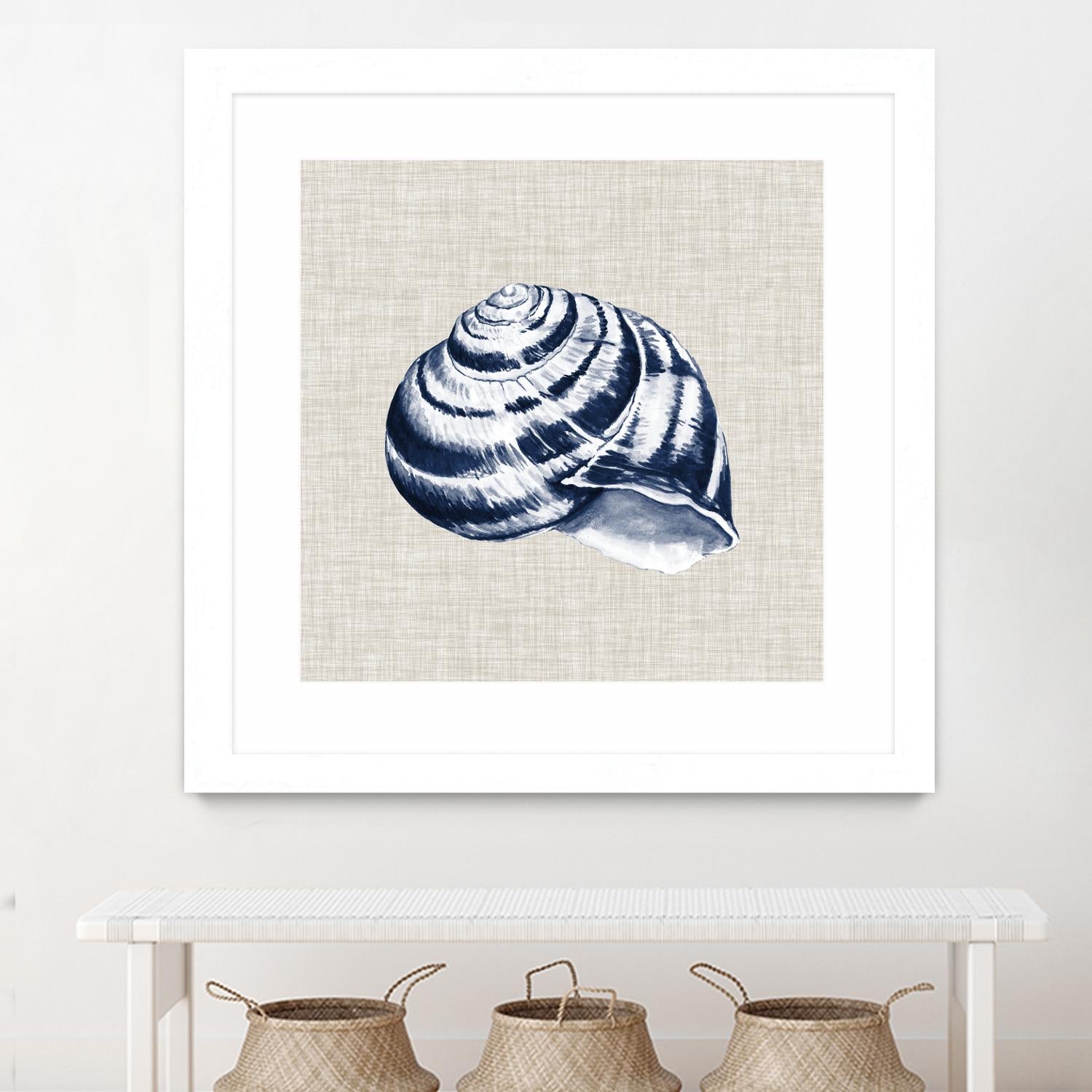 Ocean Memento I by Vision Studio on GIANT ART - blue tropical