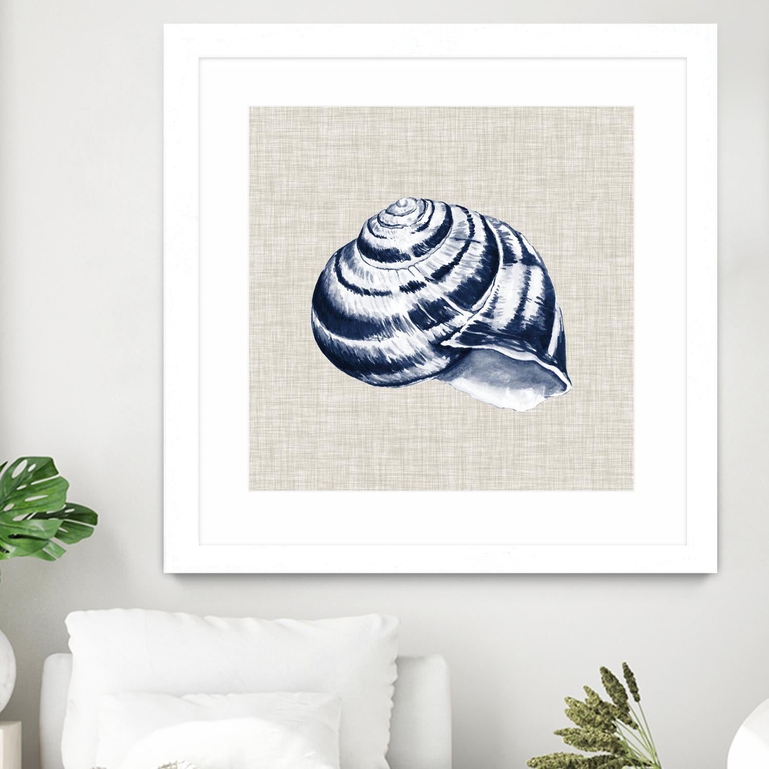 Ocean Memento I by Vision Studio on GIANT ART - blue tropical