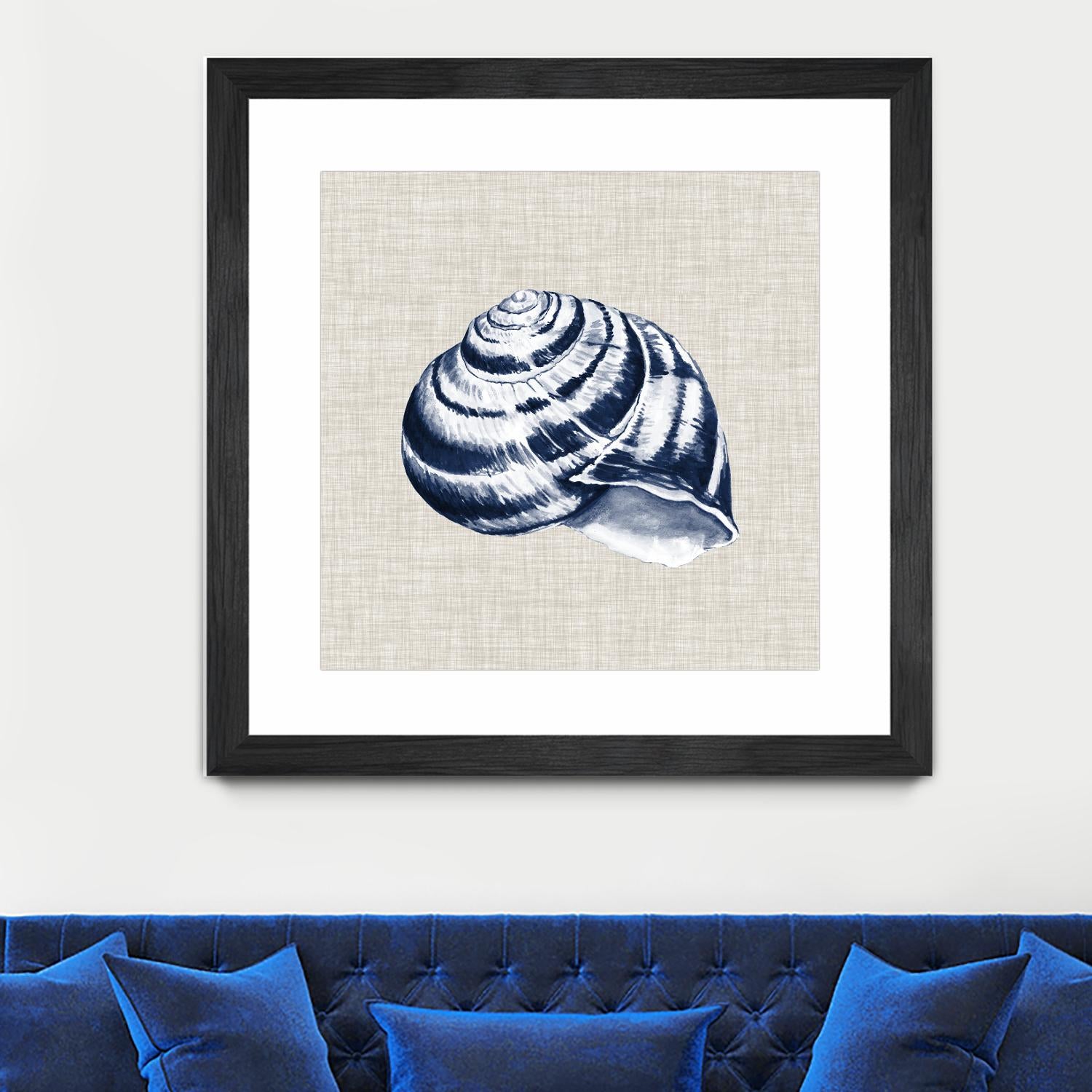 Ocean Memento I by Vision Studio on GIANT ART - blue tropical