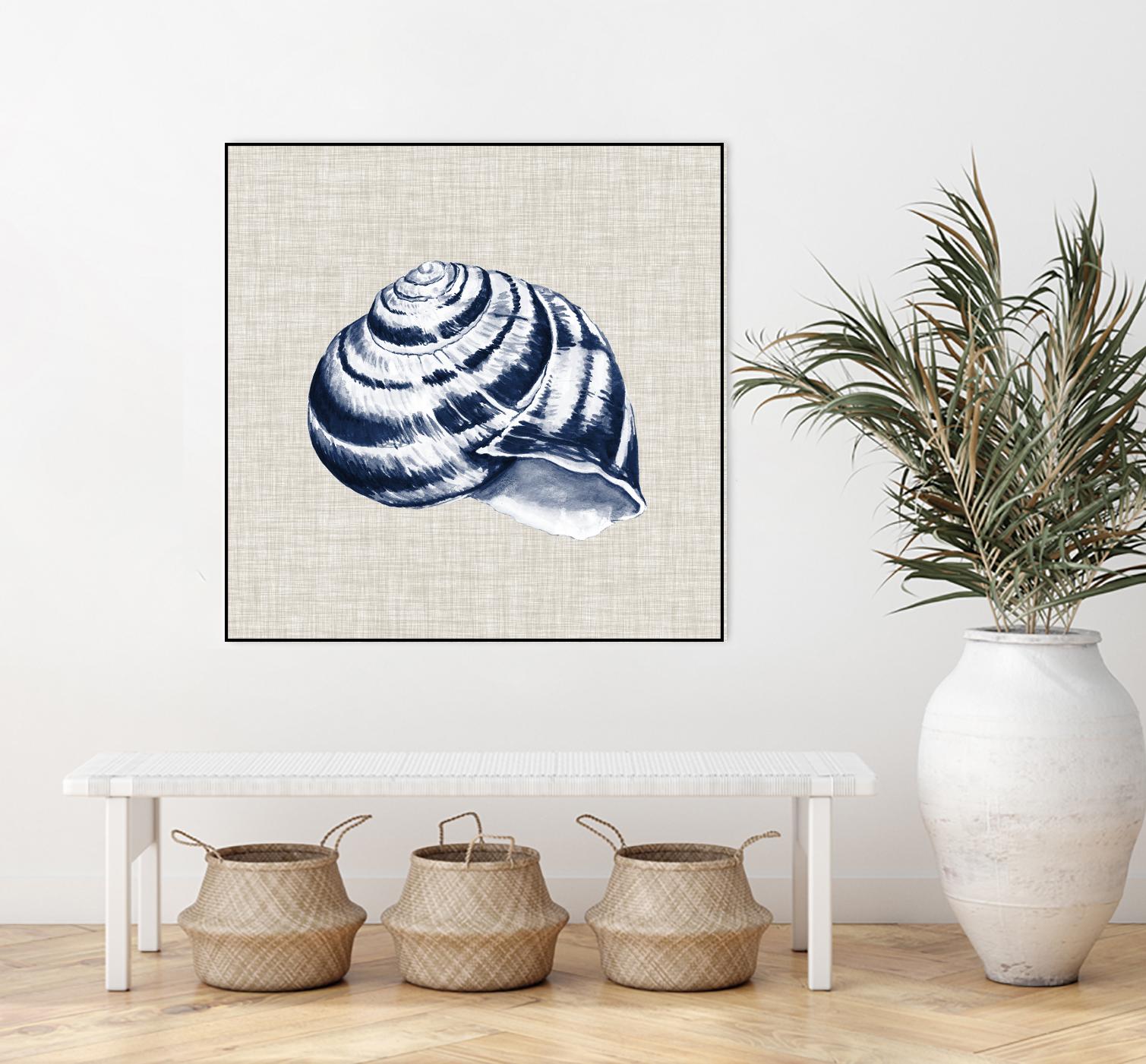 Ocean Memento I by Vision Studio on GIANT ART - blue tropical