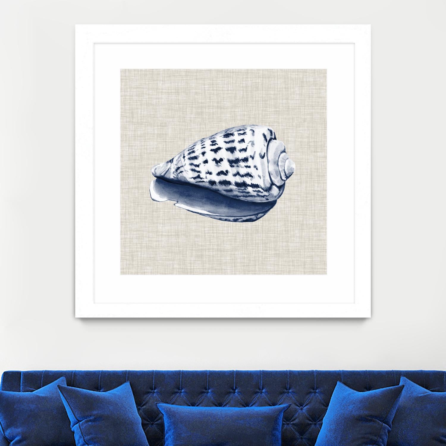 Ocean Memento II by Vision Studio on GIANT ART - blue tropical