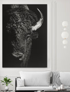 Black Glimpse I by Julie T. Chapman on GIANT ART - animals