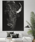 Black Glimpse I by Julie T. Chapman on GIANT ART - animals