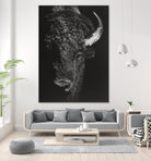 Black Glimpse I by Julie T. Chapman on GIANT ART - animals