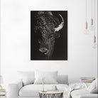 Black Glimpse I by Julie T. Chapman on GIANT ART - animals