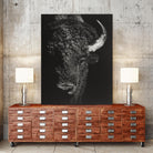 Black Glimpse I by Julie T. Chapman on GIANT ART - animals