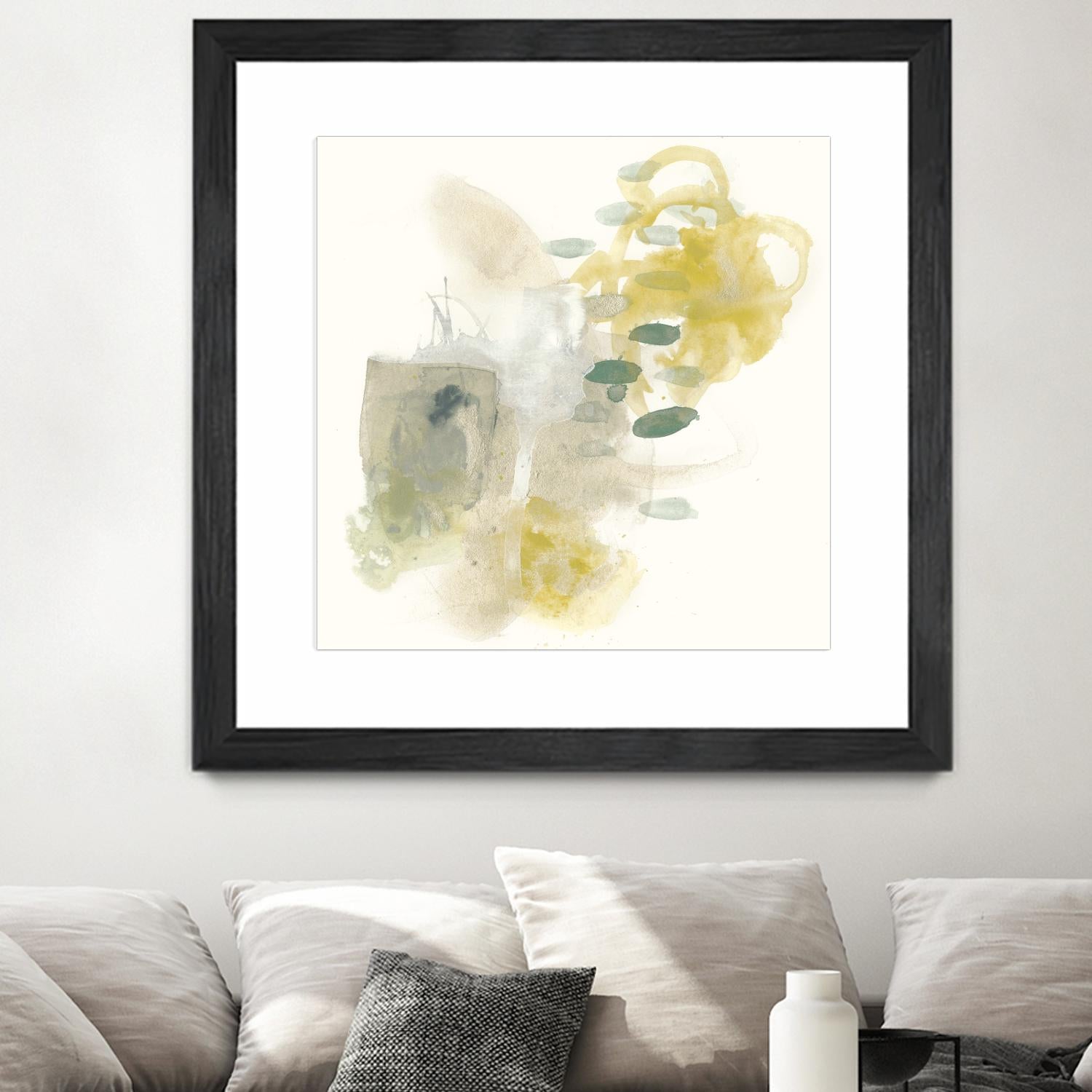 Apex Formula IV by June Erica Vess on GIANT ART - yellow abstract