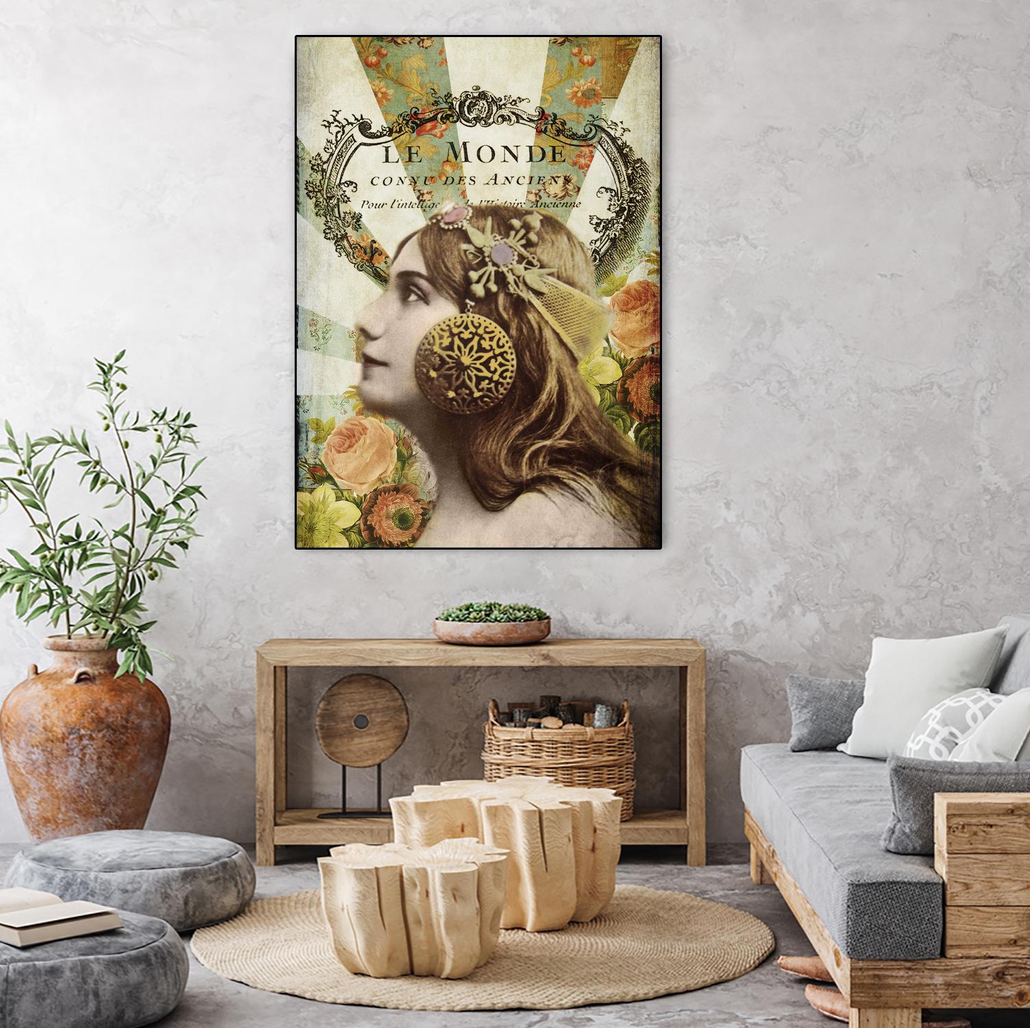 Femme Paris II by Sandy Lloyd on GIANT ART - fashion