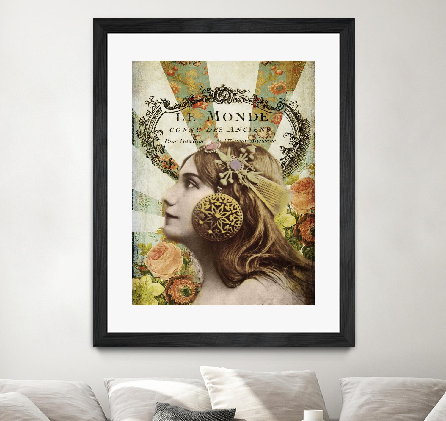 Femme Paris II by Sandy Lloyd on GIANT ART - fashion