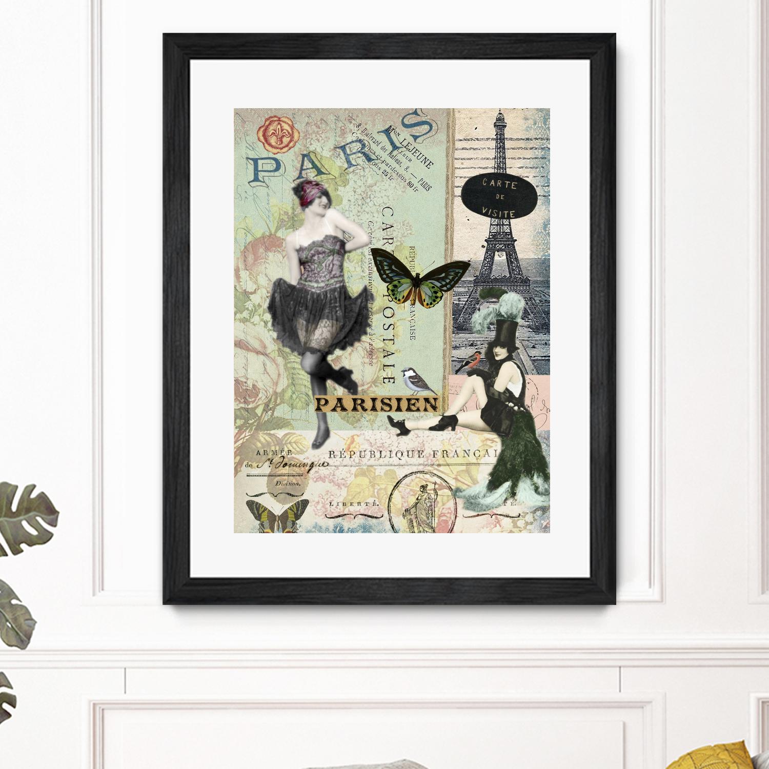 Femme Paris III by Sandy Lloyd on GIANT ART - fashion