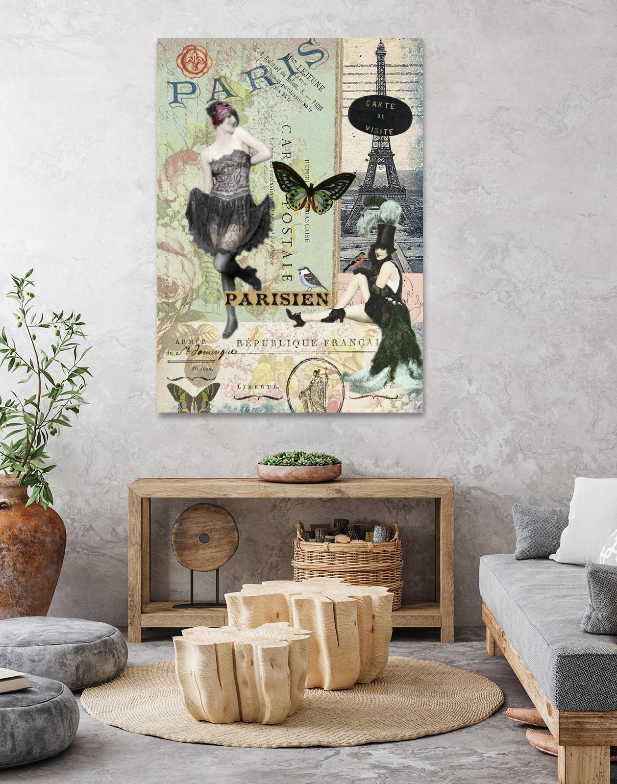 Femme Paris III by Sandy Lloyd on GIANT ART - fashion