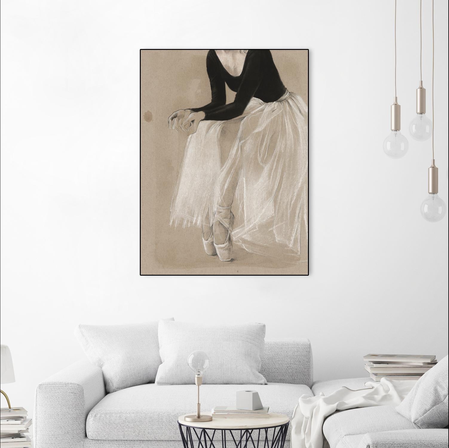 Ballet Study I by Jennifer Paxton Parker on GIANT ART - brown fashion