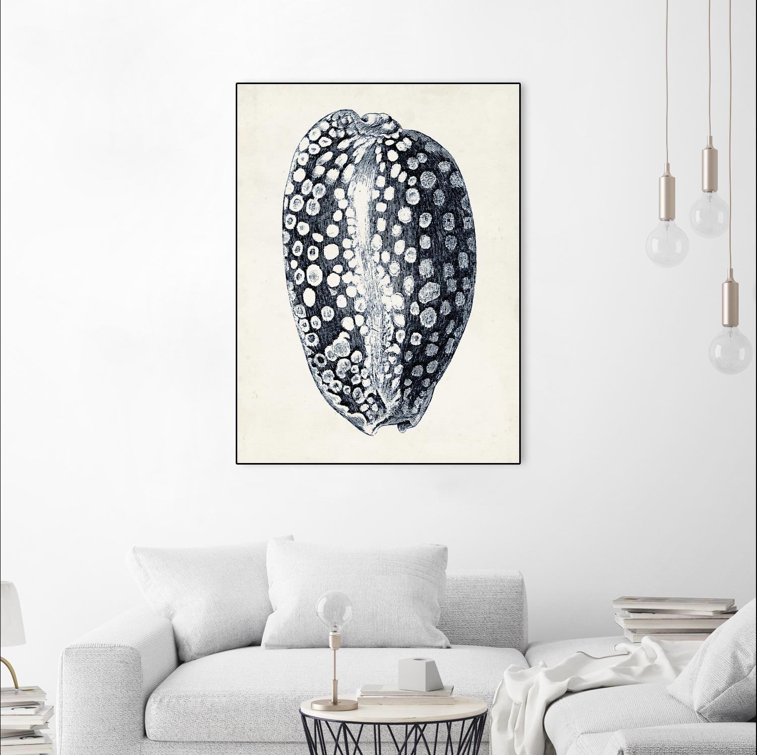 Coastal Collection in Indigo III by Vision Studio on GIANT ART - blue tropical