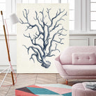 Coastal Collection in Indigo IV by Vision Studio on GIANT ART - blue tropical