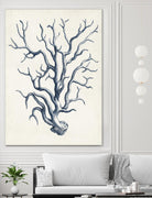 Coastal Collection in Indigo IV by Vision Studio on GIANT ART - blue tropical