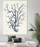 Coastal Collection in Indigo IV by Vision Studio on GIANT ART - blue tropical