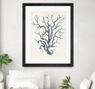 Coastal Collection in Indigo IV by Vision Studio on GIANT ART - blue tropical