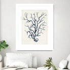 Coastal Collection in Indigo IV by Vision Studio on GIANT ART - blue tropical