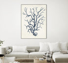 Coastal Collection in Indigo IV by Vision Studio on GIANT ART - blue tropical