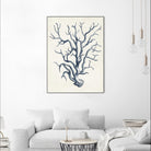 Coastal Collection in Indigo IV by Vision Studio on GIANT ART - blue tropical