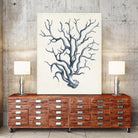 Coastal Collection in Indigo IV by Vision Studio on GIANT ART - blue tropical