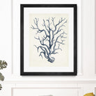 Coastal Collection in Indigo IV by Vision Studio on GIANT ART - blue tropical