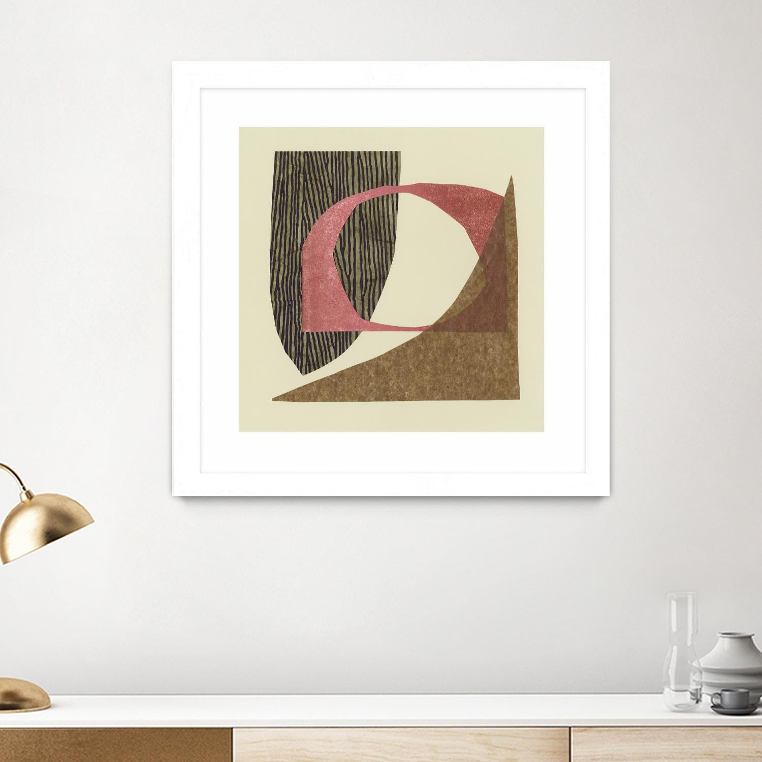 Sketches of Spain II by Renée W. Stramel on GIANT ART - brown abstract