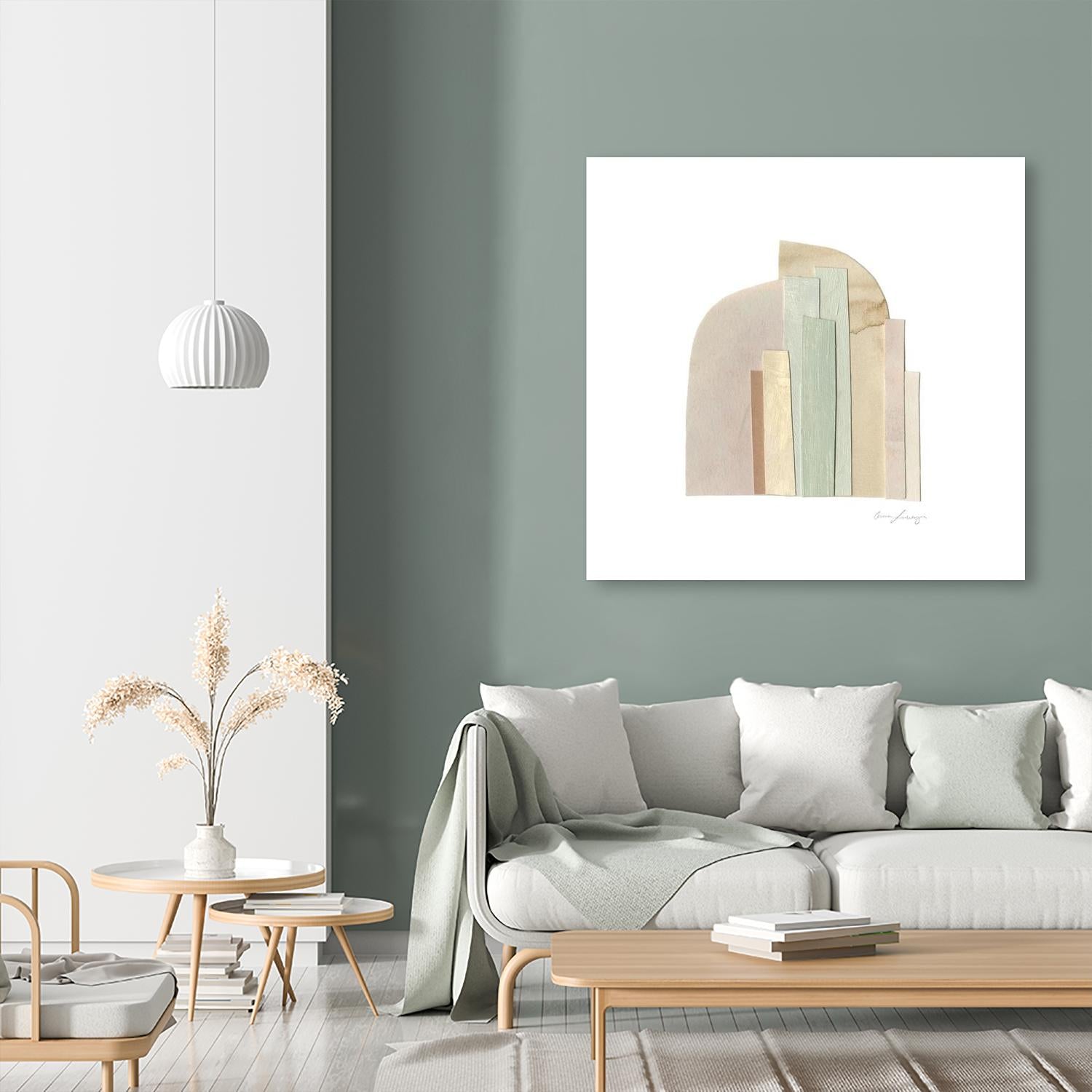 Flourescel I by Emma Scarvey on GIANT ART - pastels abstract