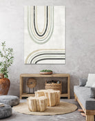 Modern Arc in Color II by June Erica Vess on GIANT ART - neutral abstract