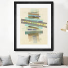 Balancing I by Nikki Galapon on GIANT ART - blue abstract