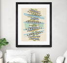 Balancing IV by Nikki Galapon on GIANT ART - blue abstract