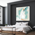 Tidal Current IV by June Erica Vess on GIANT ART - green abstract