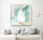 Tidal Current IV by June Erica Vess on GIANT ART - green abstract