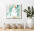 Tidal Current IV by June Erica Vess on GIANT ART - green abstract