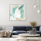 Tidal Current IV by June Erica Vess on GIANT ART - green abstract