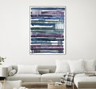 Collapse I by Grace Popp on GIANT ART - blue abstract